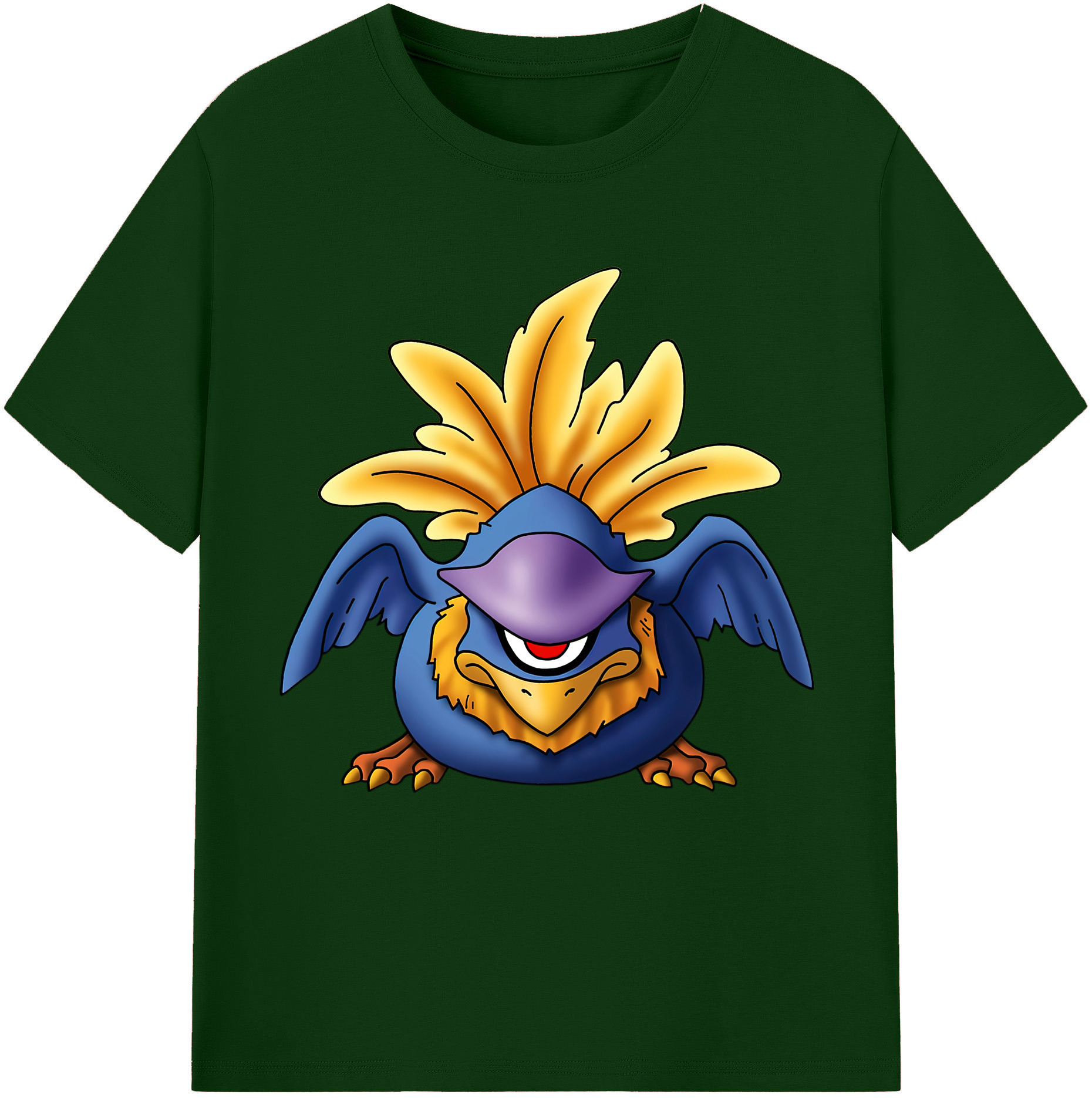 （画像用） ドラゴンクエスト Doragon Kuesuto Dragon Quest 綿100％半袖Tシャツ（フロントプリント）